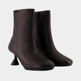 Gobi ankle boots - Camper - Leather - Black