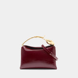 Medium Bloom Bag - ERDEM - Leather - Burgundy