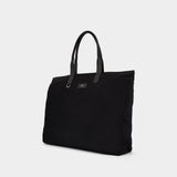 Adamo Shopper Bag - Dolce&Gabbana - Leather - Black