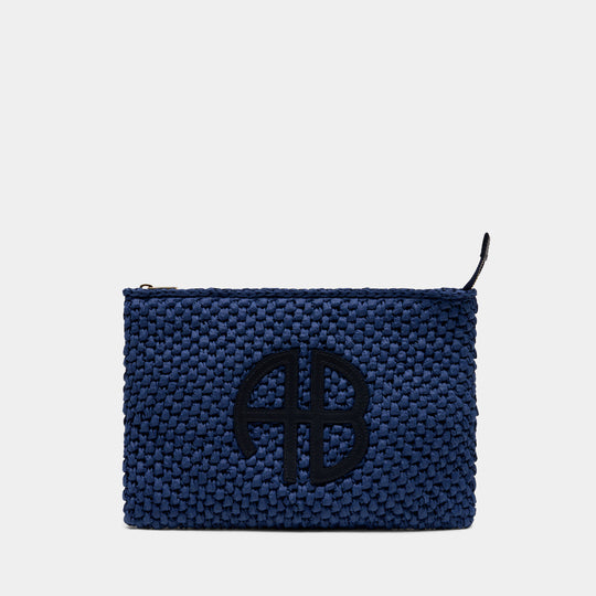 Rio Pouch Handbag - ANINE BING - Synthetic - Blue