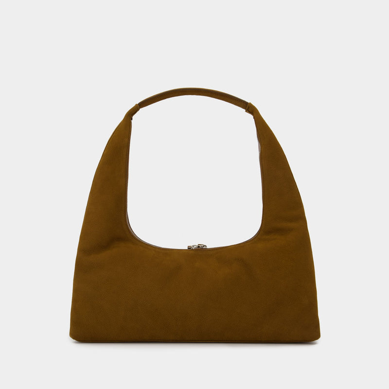 Large Shoulder Bag - Margesherwood - Leather - Brown