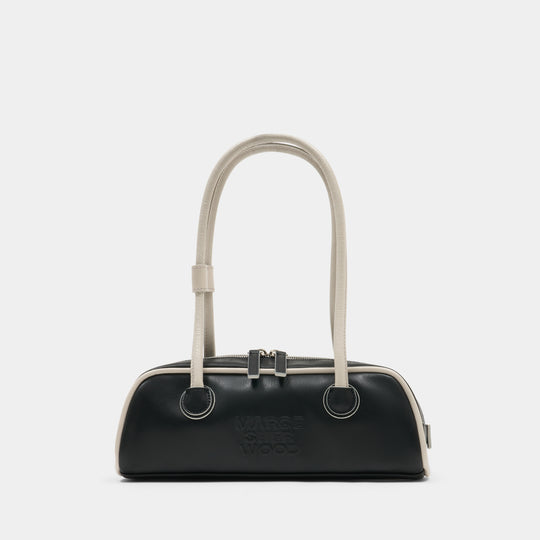 Soft Baguette Mini Bag - Margesherwood - Leather - Black