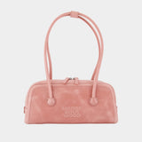 Soft Boston Ew Shoulder Bag - Margesherwood - Leather - Pink