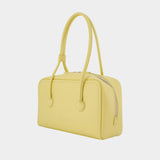 Soft Boston Shoulder Bag - Margesherwood - Leather - Yellow