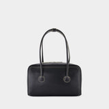 Soft Boston Shoulder Bag - Margesherwood - Leather - Black