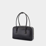 Soft Boston Shoulder Bag - Margesherwood - Leather - Black