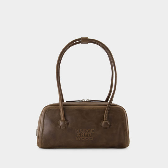 Soft Shoulder Bag Boston Ew - Margesherwood - Leather - Brown