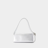 Folder Brot Shoulder Bag - Osoi - Leather - Silver