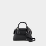 Boat Mini Purse - Osoi - Leather - Black