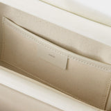 Folder Brot Shoulder Bag - Osoi - Leather - White