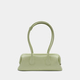 Boat Wide Mini Shoulder Bag - Osoi - Leather - Green