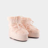 Icon Low Ankle Boots - Moon Boot - Synthetic - Pink