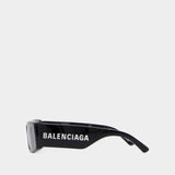 Balenciaga Bb0260s黑色醋酸墨镜