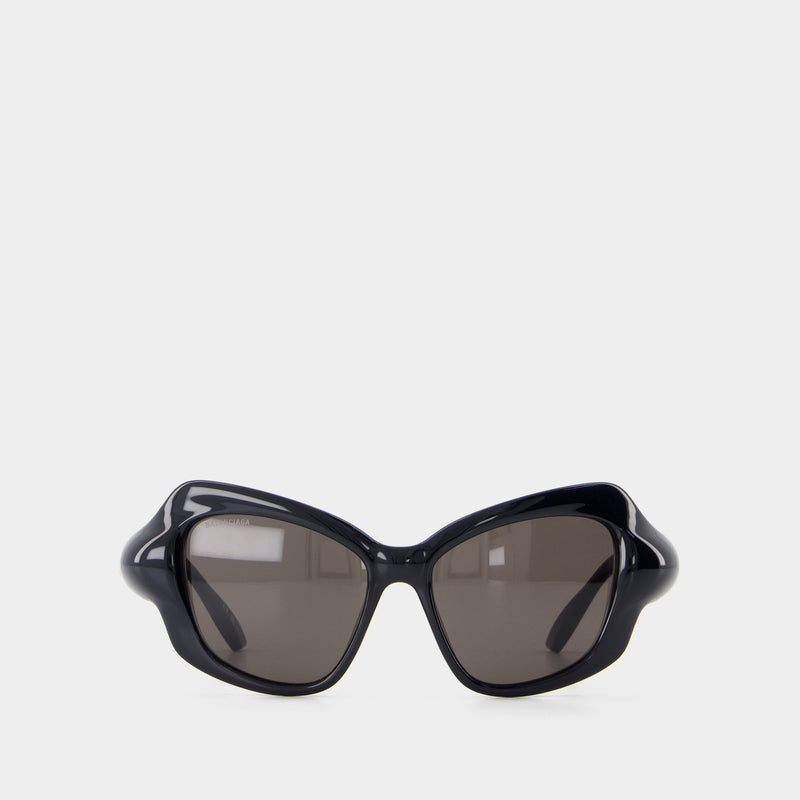 Bb0353s Sunglasses - Balenciaga - Acetate - Black