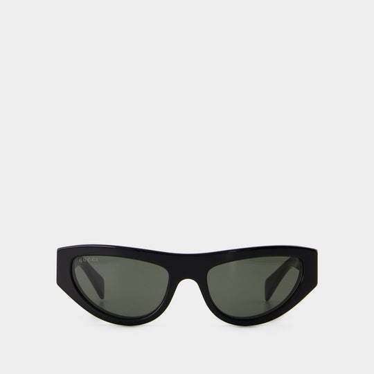 Gg1919s Sunglasses - Gucci - Acetate - Black