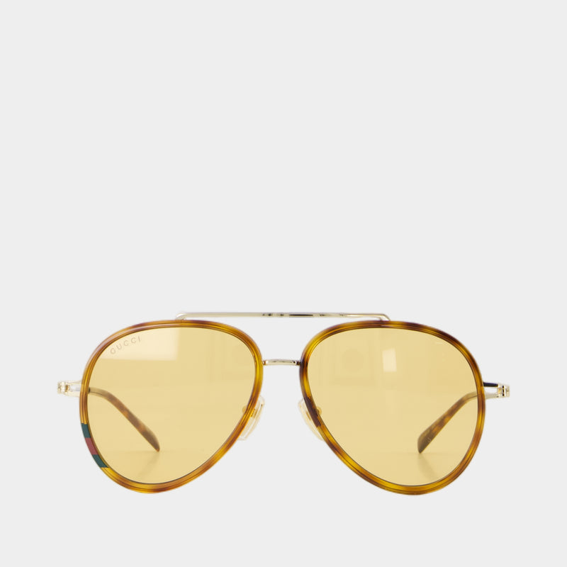 Gg1981s Sunglasses - Gucci - Acetate - Brown