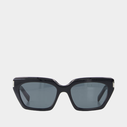 Sl 826 Page Sunglasses - Saint Laurent - Acetate - Black