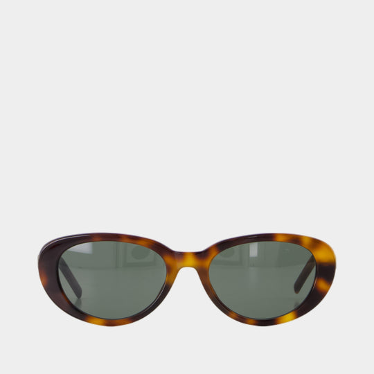 Sl M154 Sunglasses - Saint Laurent - Acetate - Brown