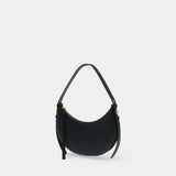 Romy Half Moon Purse - Tory Burch - Leather - Black