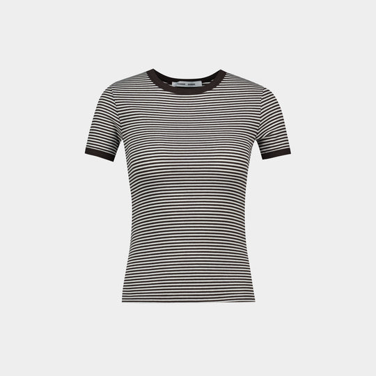 Salinas 7542 T-Shirt - SAMSØE SAMSØE - Cotton - Grey