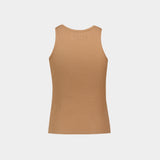 90s-style tank top – Vivienne Westwood – Viscose – Brown