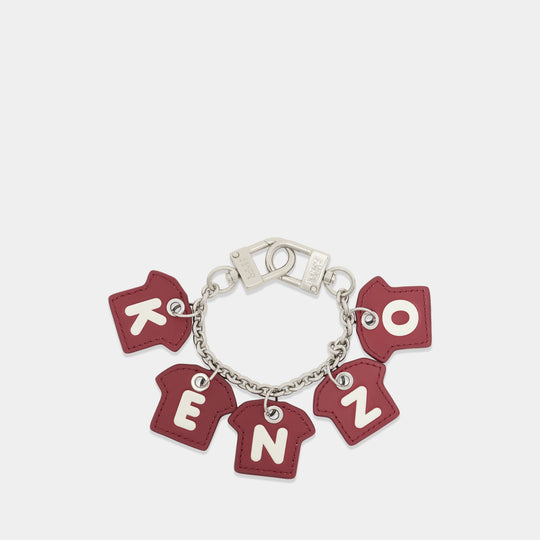 Charms Keychain - Kenzo - Leather - Multicolor