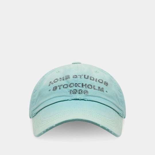 Cap - Acne Studios - Cotton - Blue