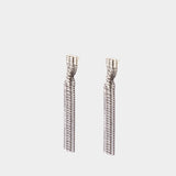 Long Earrings - Isabel Marant - Metal - Silver