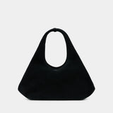 Folded Shoulder Bag - Coperni - Leather - Black