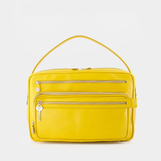 Camero Camera V Shoulder Bag - Acne Studios - Leather - Yellow