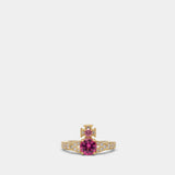 Ismene Ring - Vivienne Westwood - Silver - Yellow