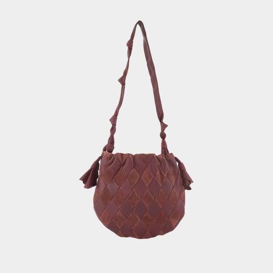 Cloud 91 Hobo Shoulder Bag - Zimmermann - Leather - Brown
