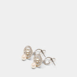 Aleksa Earrings - Vivienne Westwood - Metal - Silver