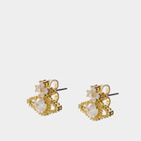 Valentina Orb Earrings - Vivienne Westwood - Metal - Gold-coloured
