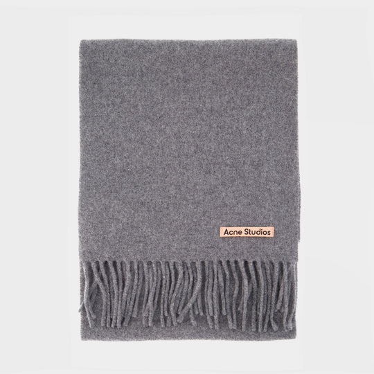 Scarf - Acne Studios - Wool - Grey