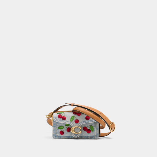 Cherry Tabby 20 Shoulder Bag - Coach - Cotton - Multicolor