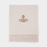 30x236 Scarf - Vivienne Westwood - Wool - White
