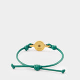 Bracelet - Versace - Metal - Green