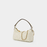 Fleming Clutch - Tory Burch - Leather - Ivory