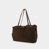 Poete Tote Bag - Rouje - Leather - Brown