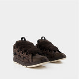 Curb Dino Sneakers - Lanvin - Leather - Black