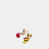 Trinket Cluster Earrings - Marc Jacobs - Brass - Multicolor