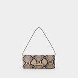 Dorian East West Clutch - Victoria Beckham - Leather - Brown
