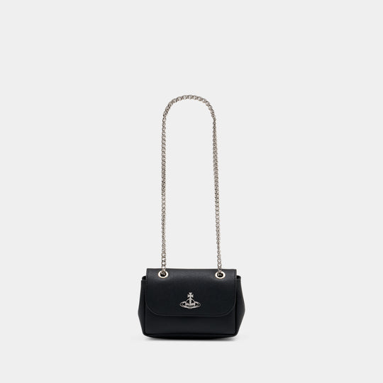 Saffiano Small Purse - Vivienne Westwood - Leather - Black