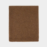 Marl Fuzzy Scarf - OFFICINE GENERALE - Wool - Beige