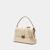 The Messenger Crossbody - Marc Jacobs - Leather - White