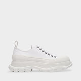 Tread Slick Sneakers - Alexander McQueen - Canvas - White