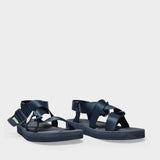 Suicoke CHIN2-Cab Strap 蓝色尼龙凉鞋正品