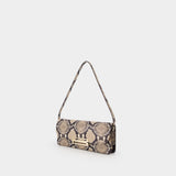 Dorian East West Clutch - Victoria Beckham - Leather - Brown