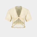 Tee T-Shirt - Rabanne - Cotton - Ivory